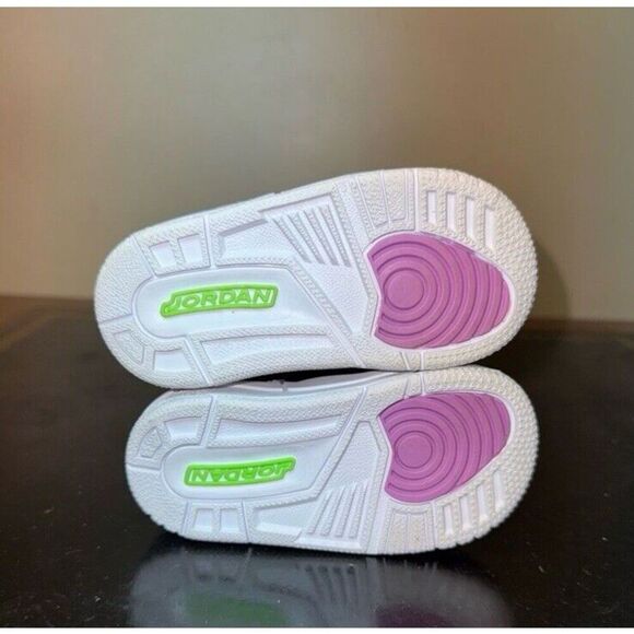 Nike Air Jordan 3 Retro Electric Green Black DA2305-003 Toddler Td Size 5C - Picture 5 of 6